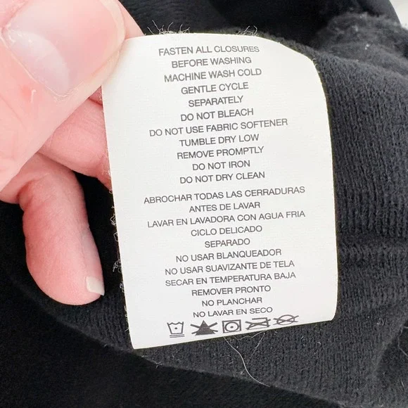 Free Tech Women's Zip Up Jacket Black Size 2XL/2XG (50-52) Full Zip Pockets - Picture 7 of 7